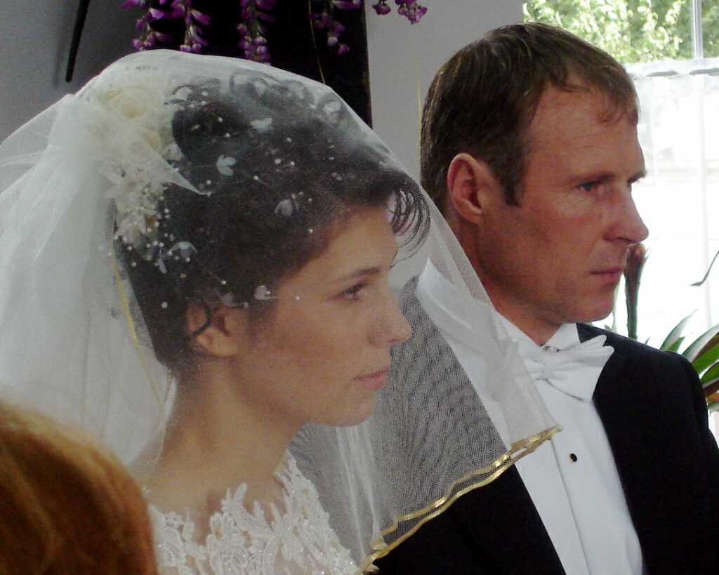 Bride and groom