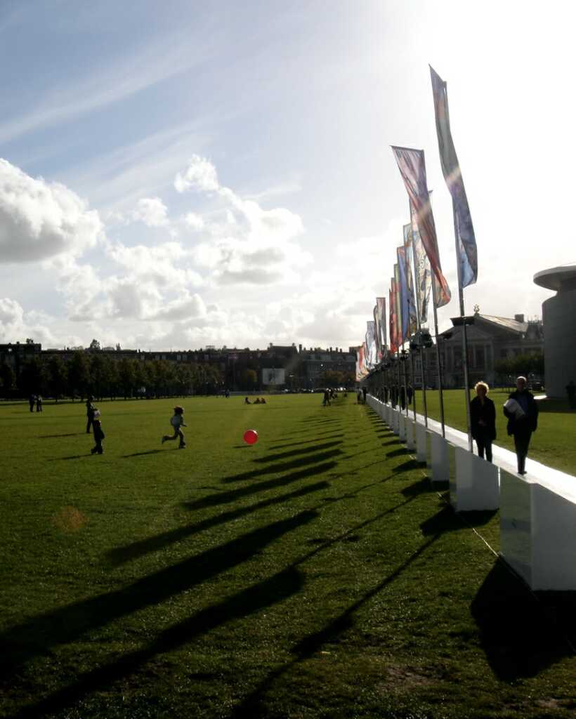 Mall in between some museums