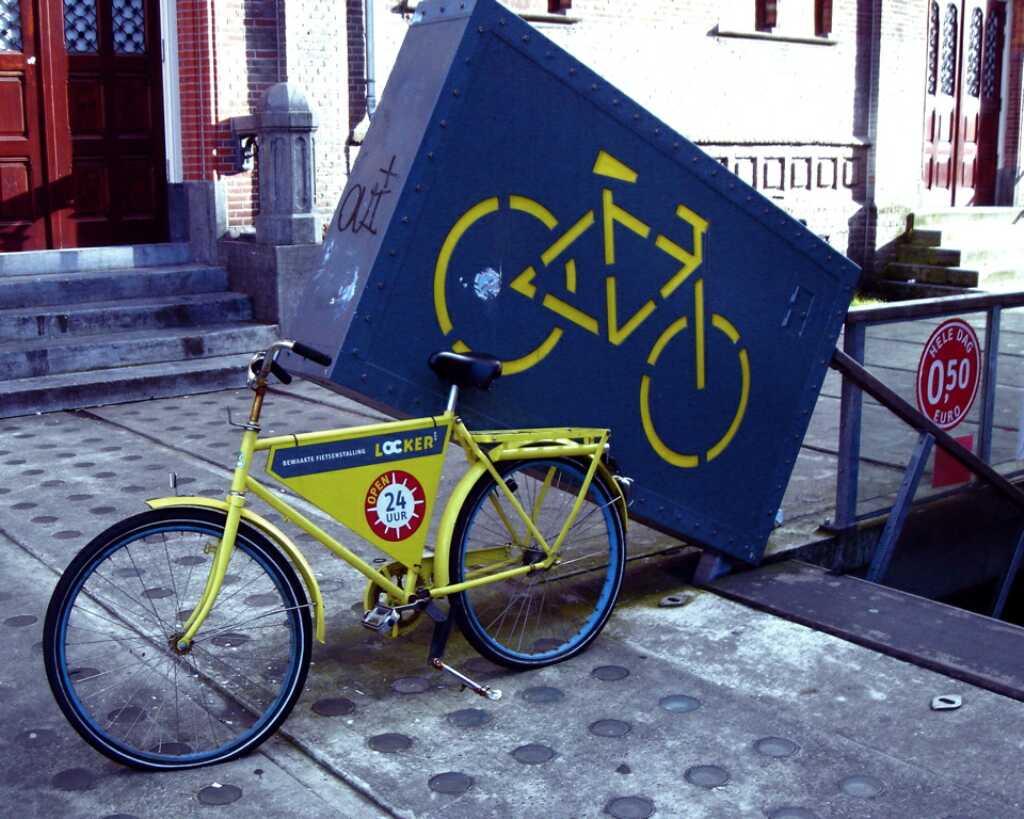 Bike lockers and rentals