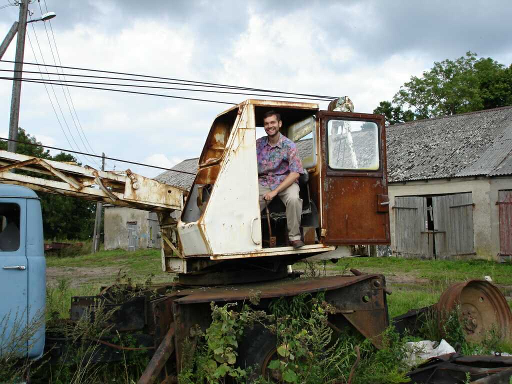 Troy, the crane operator